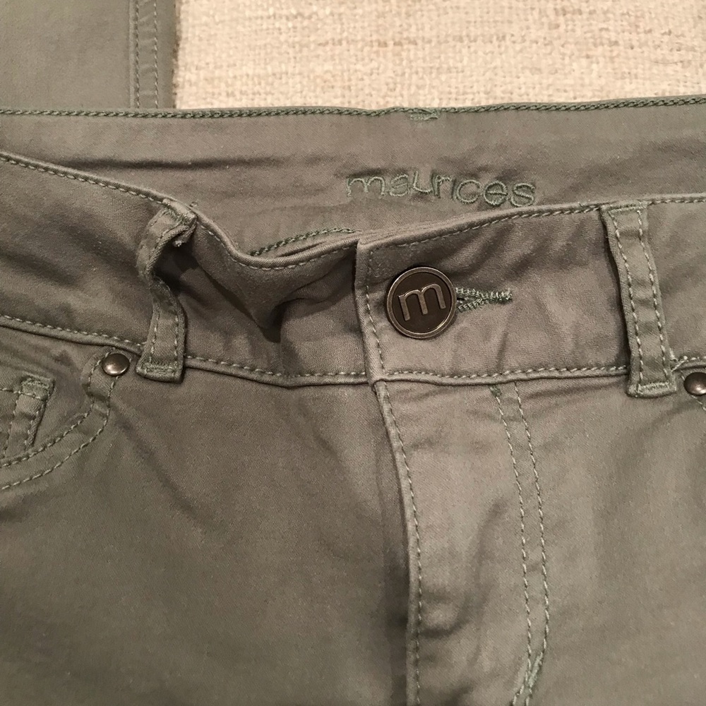 Green Denim/Pants - Picture 2 of 2